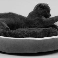 HKM-2746045 Cozy Round Pet Nest Cushion for Dogs and Cats - Three Size Options Available