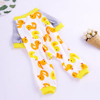 HKM-2746429 Comfortable Cotton Pajamas for Pets with Fun Prints - Multiple Designs and Sizes Available