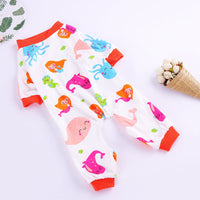 HKM-2746429 Comfortable Cotton Pajamas for Pets with Fun Prints - Multiple Designs and Sizes Available