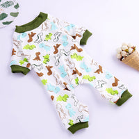 HKM-2746429 Comfortable Cotton Pajamas for Pets with Fun Prints - Multiple Designs and Sizes Available