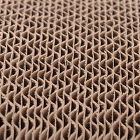 HKM-2747965 Cat Paw Board - High Density Corrugated Paper Biting Toy for Long-Lasting Fun, 44x24x6.5 cm