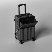 HKM-274835 Lightweight Unisex Retractable Spinner Luggage with Durable Aluminium Frame and TSA Lock for Travel