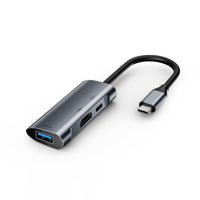 HKM-274835 Type-C 3-in-1 HDMI PD USB Expansion Dock for Seamless Connectivity