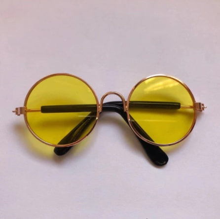 HKM-2749373 Stylish Cat Sunglasses with Colorful Lenses - M & L Sizes Available