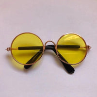 HKM-2749373 Stylish Cat Sunglasses with Colorful Lenses - M & L Sizes Available