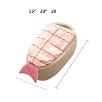 HKM-2751805 Cozy Removable Pet Nest Dog Mattress - Sushi Design for All Seasons