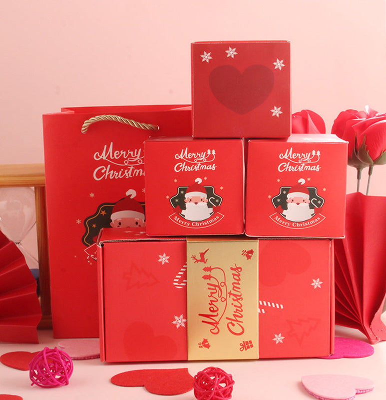HKM-275219 Surprise Bounce Christmas Gift Box Set with Multiple Sizes and Gift Bags