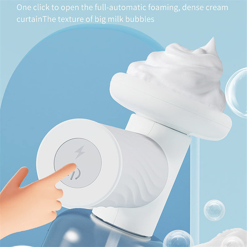 HKM-2753341 Automatic Foaming Silicone Pet Bath Brush with Soap Dispenser for Dogs and Cats