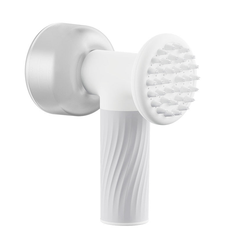 HKM-2753341 Automatic Foaming Silicone Pet Bath Brush with Soap Dispenser for Dogs and Cats