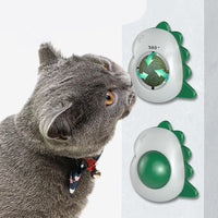HKM-2755005 Catnip Spinning Ball Toy for Dental Care and Teeth Cleaning - 61mm x 65mm