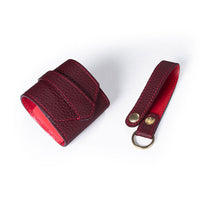 HKM-275667 Leather Earphone Bag with Anti-Lost Rope, Compatible with Apple AirPods, Multiple Colors Available