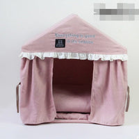 HKM-2757565 Pet Dog House Tent Nest for Bichon and Teddy Dogs ¨C Removable Design for Easy Cleaning