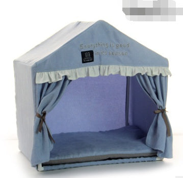 HKM-2757565 Pet Dog House Tent Nest for Bichon and Teddy Dogs ¨C Removable Design for Easy Cleaning