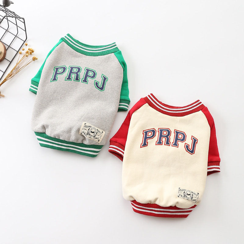 HKM-275859 Cozy Cotton Fleece Dog Sweater for Winter - Casual Fit in Multiple Sizes