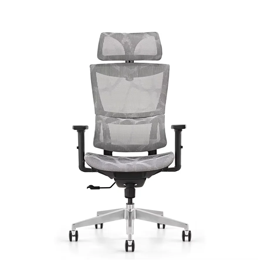 HKM-276051 Ergonomic 3D Mesh Office Chair with Adjustable Headrest and Armrests for Home Office