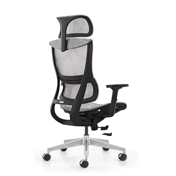 HKM-276051 Ergonomic 3D Mesh Office Chair with Adjustable Headrest and Armrests for Home Office