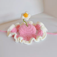 HKM-2760765 Knit Cat and Dog Hats with Cute Cartoon Design for Small Pets - Warm Costume Accessories