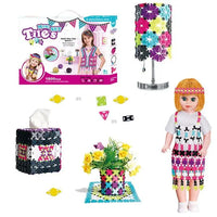 HKM-276179 Creative DIY Building Blocks Construction Puzzle for Kids - Age 5 and Up, Educational Playhouse Assembly Set