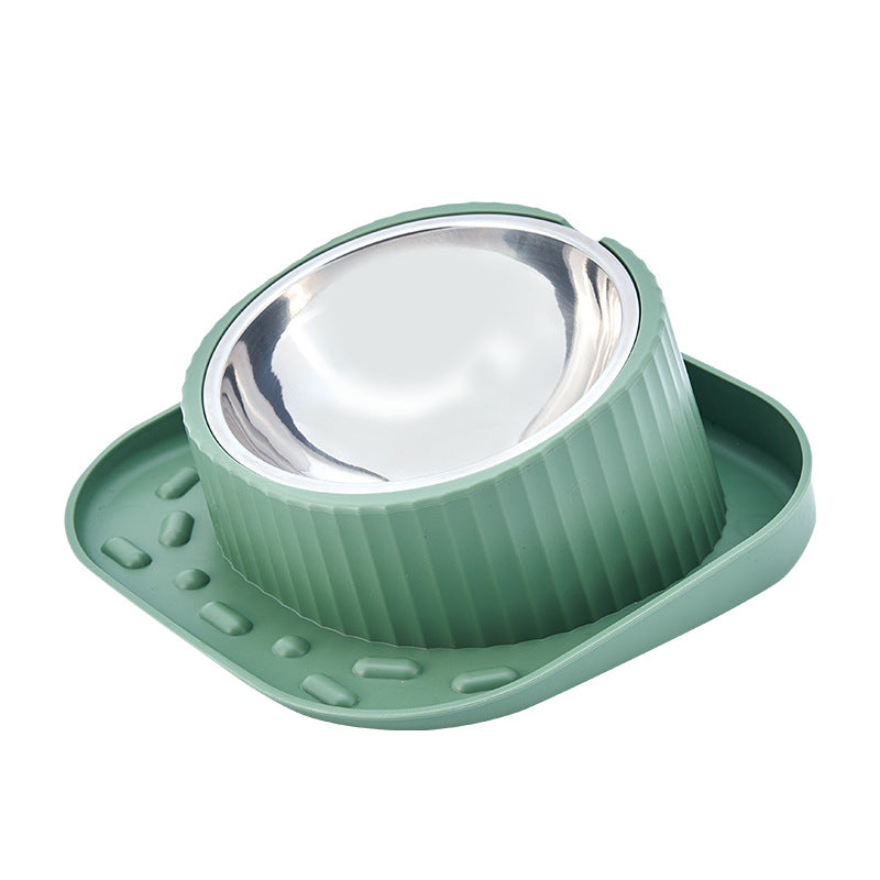 HKM-2763453 Wide Mouth Ceramic Pet Bowl with Neck Protection in Various Colors