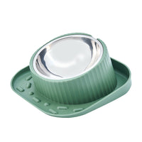 HKM-2763453 Wide Mouth Ceramic Pet Bowl with Neck Protection in Various Colors