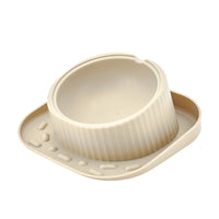 HKM-2763453 Wide Mouth Ceramic Pet Bowl with Neck Protection in Various Colors