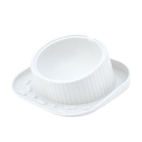 HKM-2763453 Wide Mouth Ceramic Pet Bowl with Neck Protection in Various Colors