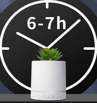 HKM-276435 Wireless Portable Succulent Plant Light with Bluetooth Audio and USB Charging