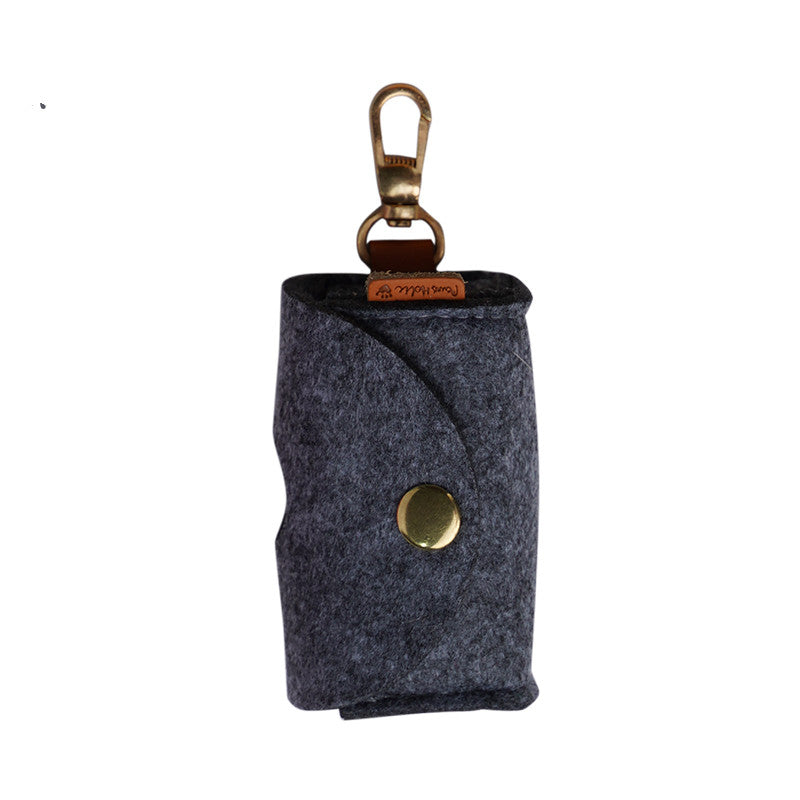 HKM-2765501 Eco-Friendly Portable Dog Poop Bags with 15 Trash Bags – Multiple Colors Available