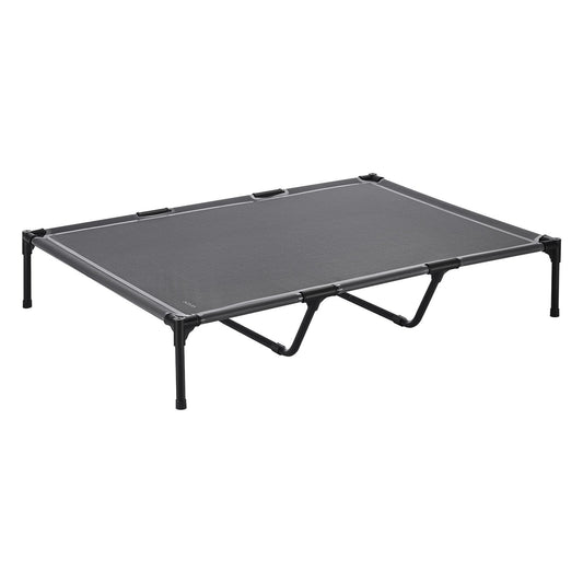 HKM-2767677 Elevated Dog Bed for Large Dogs - Portable Raised Cot with Sturdy Metal Frame, XL Size