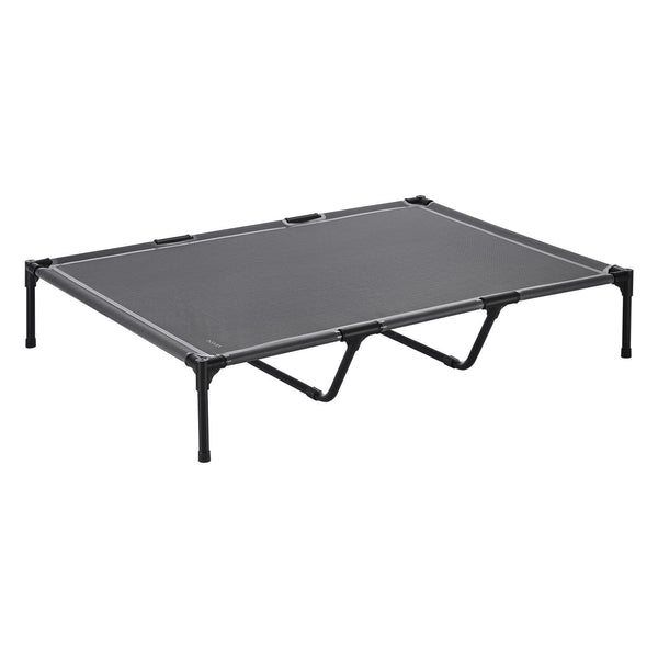 HKM-2767677 Elevated Dog Bed for Large Dogs - Portable Raised Cot with Sturdy Metal Frame, XL Size
