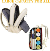 HKM-276819 Unisex Waterproof Notebook Backpack with USB Charging Port for Business Travel