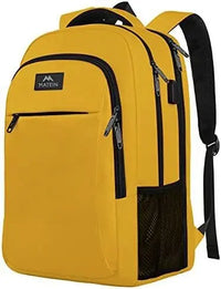 HKM-276819 Unisex Waterproof Notebook Backpack with USB Charging Port for Business Travel