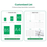 HKM-276883 Customisable Student Notebooks for School Use, High-Quality Paper, Durable Binding