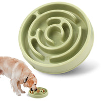 HKM-2769213 Slow Feed Pet Bowl with Neck Protection - Lightweight Anti-Choke Design in Multiple Colors