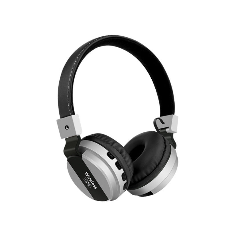 HKM-276947 Retractable Bluetooth Headset for Sports and Gaming, Universal Stereo, Wireless Connection, Black/Silver/Gray/Gold/Rose Gold