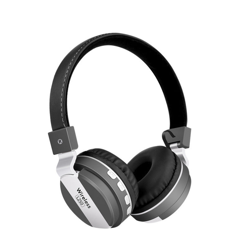 HKM-276947 Retractable Bluetooth Headset for Sports and Gaming, Universal Stereo, Wireless Connection, Black/Silver/Gray/Gold/Rose Gold