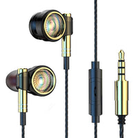 HKM-277075 Heavy Bass In-Ear Headphones with Microphone for Mobile Phones