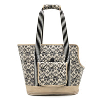 HKM-2771261 Portable Cat and Dog Travel Shoulder Bag with Breathable Mesh and Cartoon Design