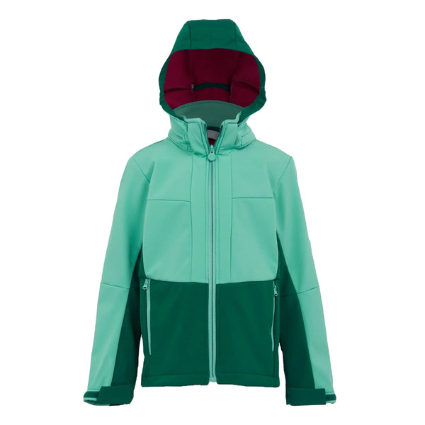 HKM-277139 Customized Design Girls Softshell Windproof Jacket Elegant Dresses for Comfort and Style