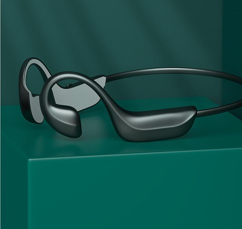 HKM-277139 Wireless Bone Conduction Bluetooth Headset with Call Function and Waterproof Design