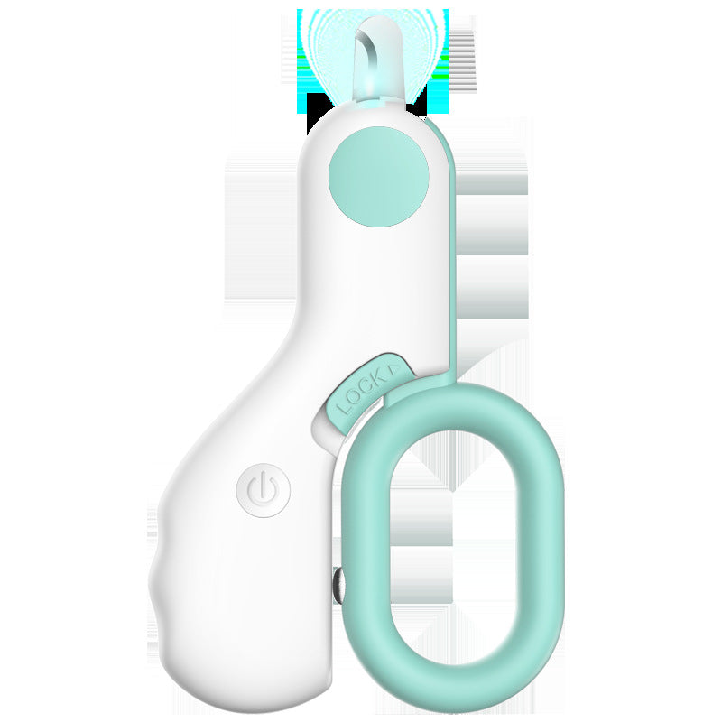HKM-2772797 LED Pet Nail Trimmer with Illuminated Bloodline Detection and Ergonomic Design