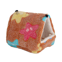 HKM-2773053 Cozy Flannel Pet Nest for Small Animals - Perfect for Hamsters, Hedgehogs, Sugar Gliders and More