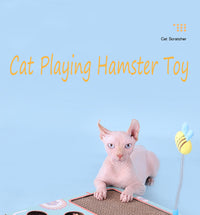 HKM-2775613 Interactive Cat Toy Teaser - Whack-A-Mole Game for Indoor Fun