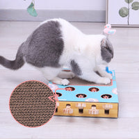 HKM-2775613 Interactive Cat Toy Teaser - Whack-A-Mole Game for Indoor Fun