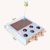 HKM-2775613 Interactive Cat Toy Teaser - Whack-A-Mole Game for Indoor Fun