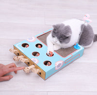 HKM-2775613 Interactive Cat Toy Teaser - Whack-A-Mole Game for Indoor Fun