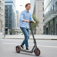 HKM-277779 Foldable 8.5 Inch Electric Scooter, 350W Motor, 36V Lithium Battery, Waterproof, Max Speed 25km/h, Range 22-30KM