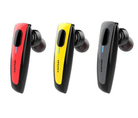 HKM-277779 In-ear Bluetooth Headset with Battery Display and Voice Control, Mono Channel, Dual Ear Support, Available in Yellow, Red, Grey