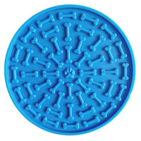 HKM-2778557 Silicone Dog Licking Mat with Suction Cups - Slow Feed Interactive Pet Feeding Plate in Multiple Colors