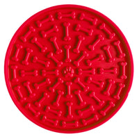 HKM-2778557 Silicone Dog Licking Mat with Suction Cups - Slow Feed Interactive Pet Feeding Plate in Multiple Colors